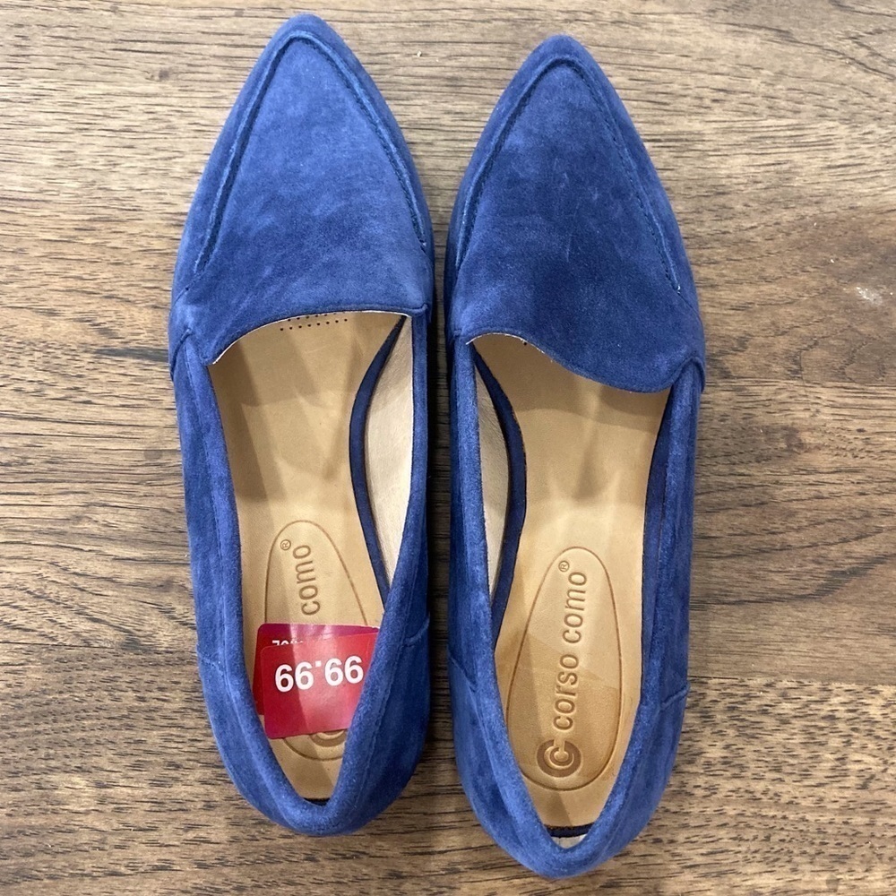 NWT Corso Como sz 6 Women's Jatiba Loafer Flat blue - Picture 8 of 14
